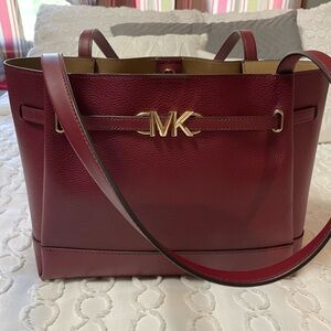Micheal Kors Dark Cherry Tote - brand new with tags